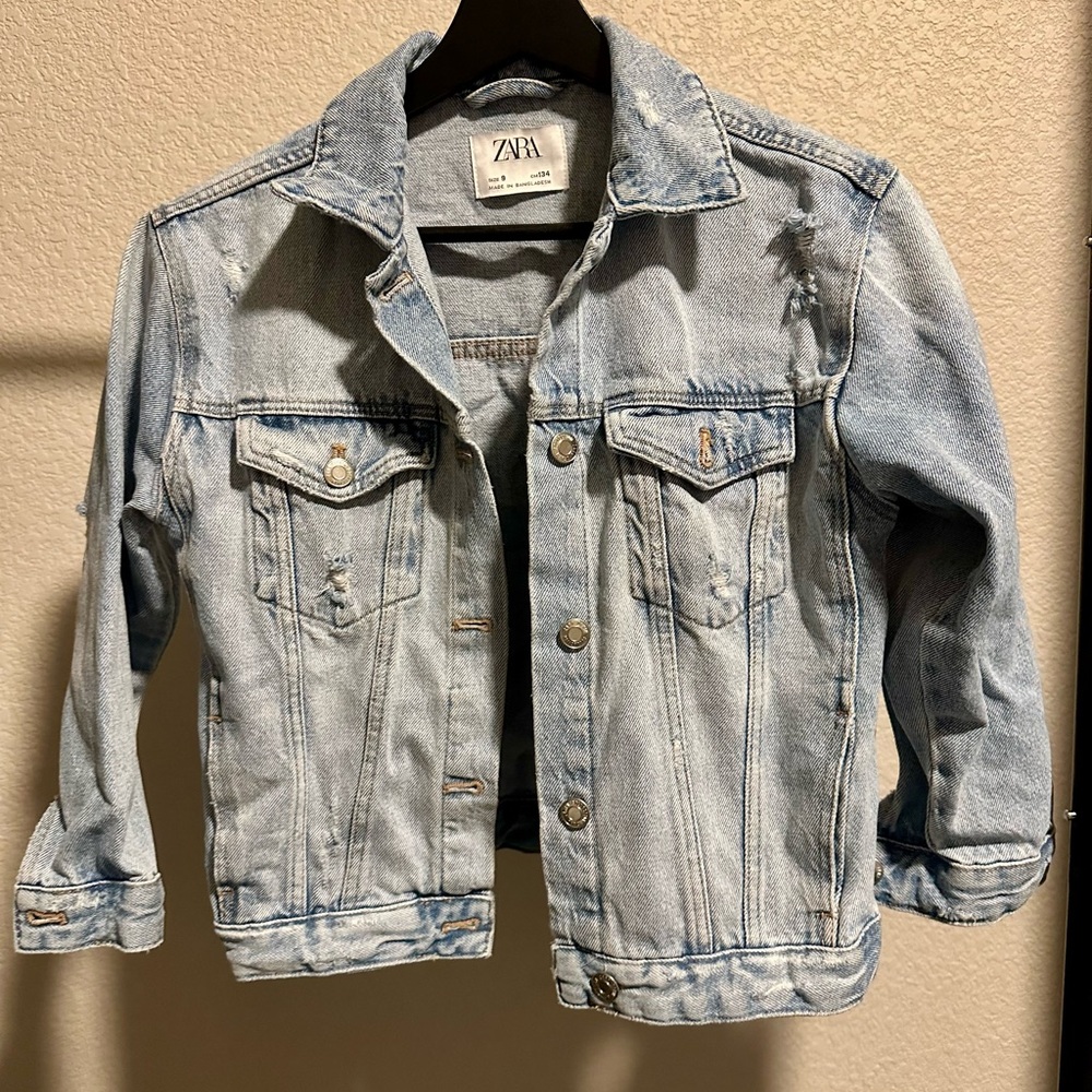 Zara Light Blue Denim Jacket